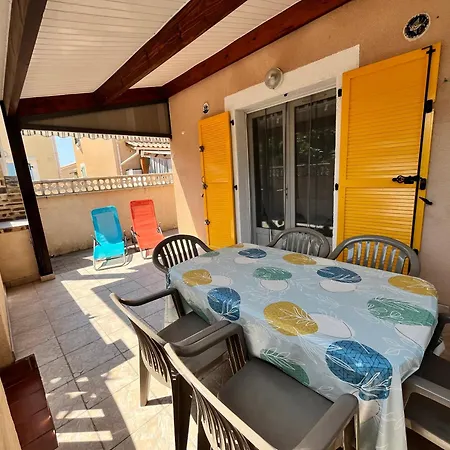 Belle D'angle, 6 Couchages, Cuisine Climatisee, 3 Terrasse Ombragee Parking Dans Securisee Avec Piscine Commune, 400 M De La Mer, Lrond24 *