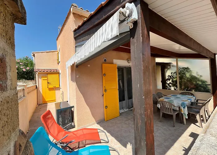 Belle D'angle, 6 Couchages, Cuisine Climatisee, 3 Terrasse Ombragee Parking Dans Securisee Avec Piscine Commune, 400 M De La Mer, Lrond24 Willa