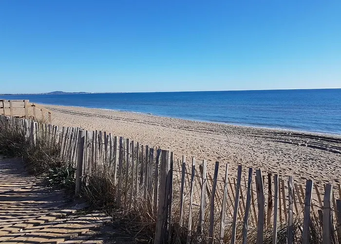 Willa Belle D'angle, 6 Couchages, Cuisine Climatisee, 3 Terrasse Ombragee Parking Dans Securisee Avec Piscine Commune, 400 M De La Mer, Lrond24 Portiragnes